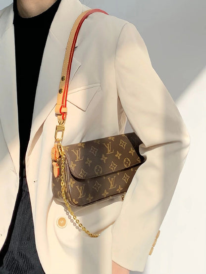 【ルイヴィトン】新作WALLET ON CHAIN IVY ショルダーバッグ