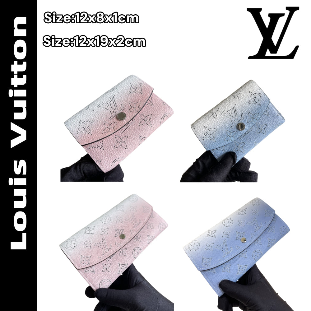 【ルイ・ヴィトン】限定品★ポルトモネ アン グラデーション ロング＆ショート財布2色