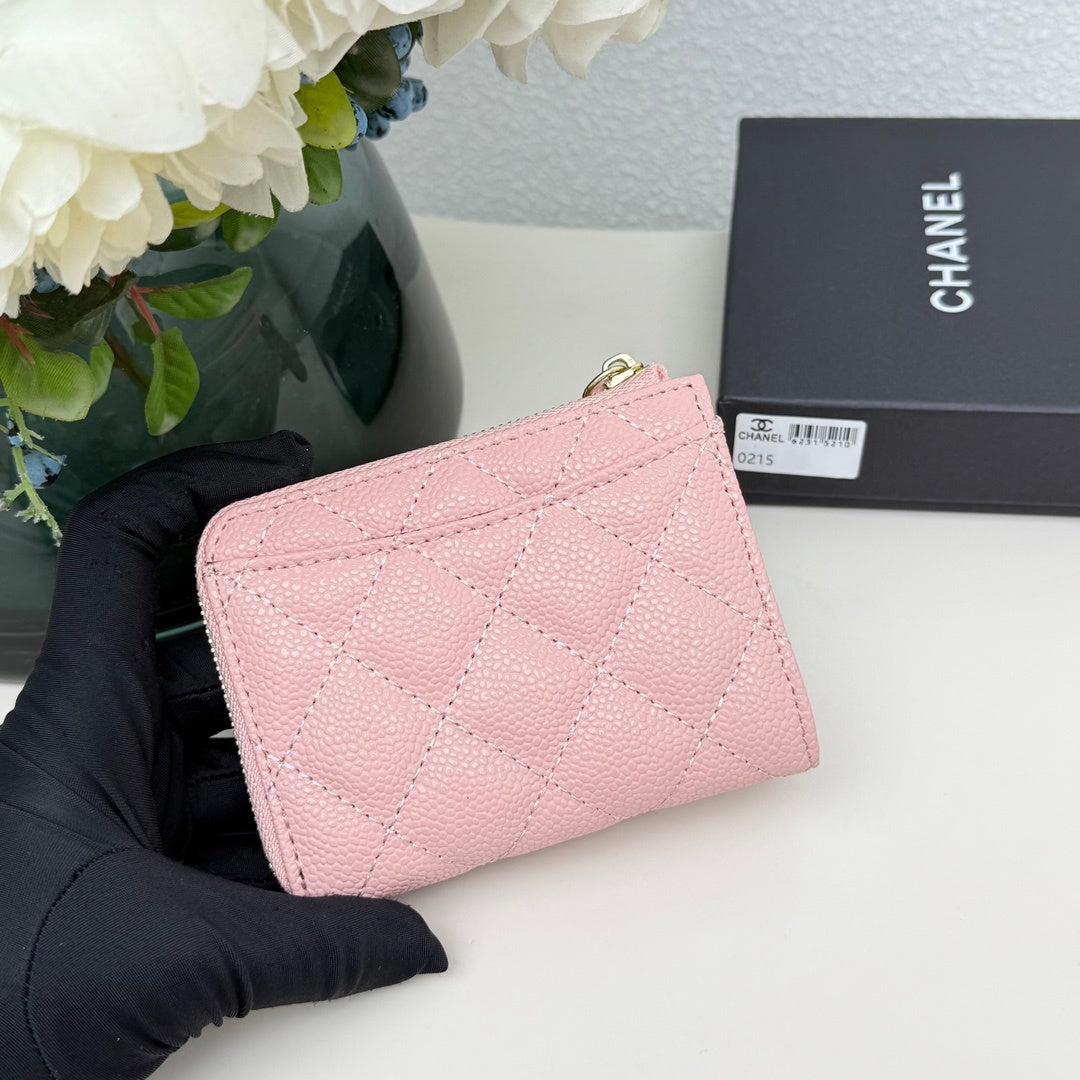 【シャネル】使いやすさ抜群！クラシック ジップ コインパース