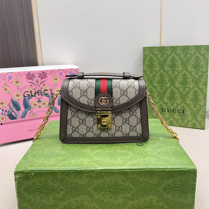 【グッチ】心ときめく◇ GG ミニ ショルダーバッグ関税送料込み