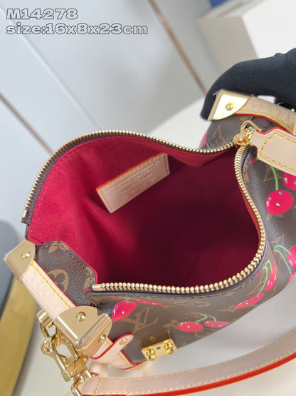【ルイヴィトン】チェリーが主役♪ LV × TM サイドトランク MM 14278