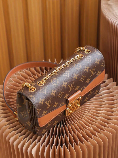 【ルイヴィトン】エレガント ショルダーバッグ♡ モノグラム マルソー バッグ /M46127