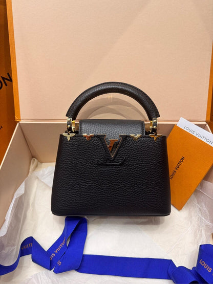 【ルイヴィトン】大人気♡ カプシーヌ ミニ ブラックM56669