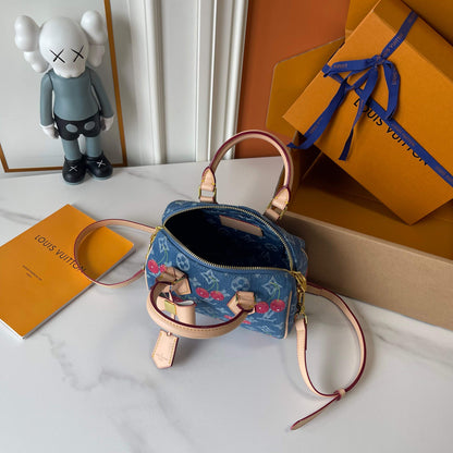 【ルイヴィトン】モノグラム・チェリー スピーディ 20