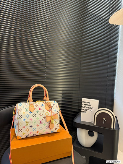 【ルイヴィトン】LV×TMコラボ Speedyバンドリエール25 限定発売中M13085