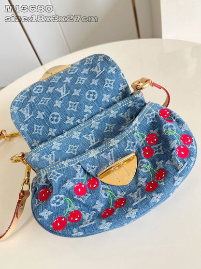 【ルイヴィトン】人気♪村上隆コラボ  ショルダーバッグ チェリー