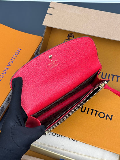 【ルイヴィトン】大人気☆  ポルトフォイユ・エミリー 財布 ギフト8色