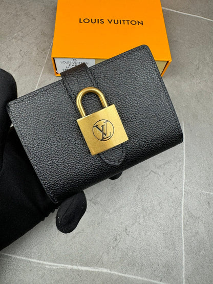 【ルイヴィトン】折りたたみ財布 コンパクト ロゴ ギフトに5色