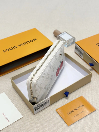 【ルイヴィトン】村上隆コラボ ジッピー・ウォレット 長財布