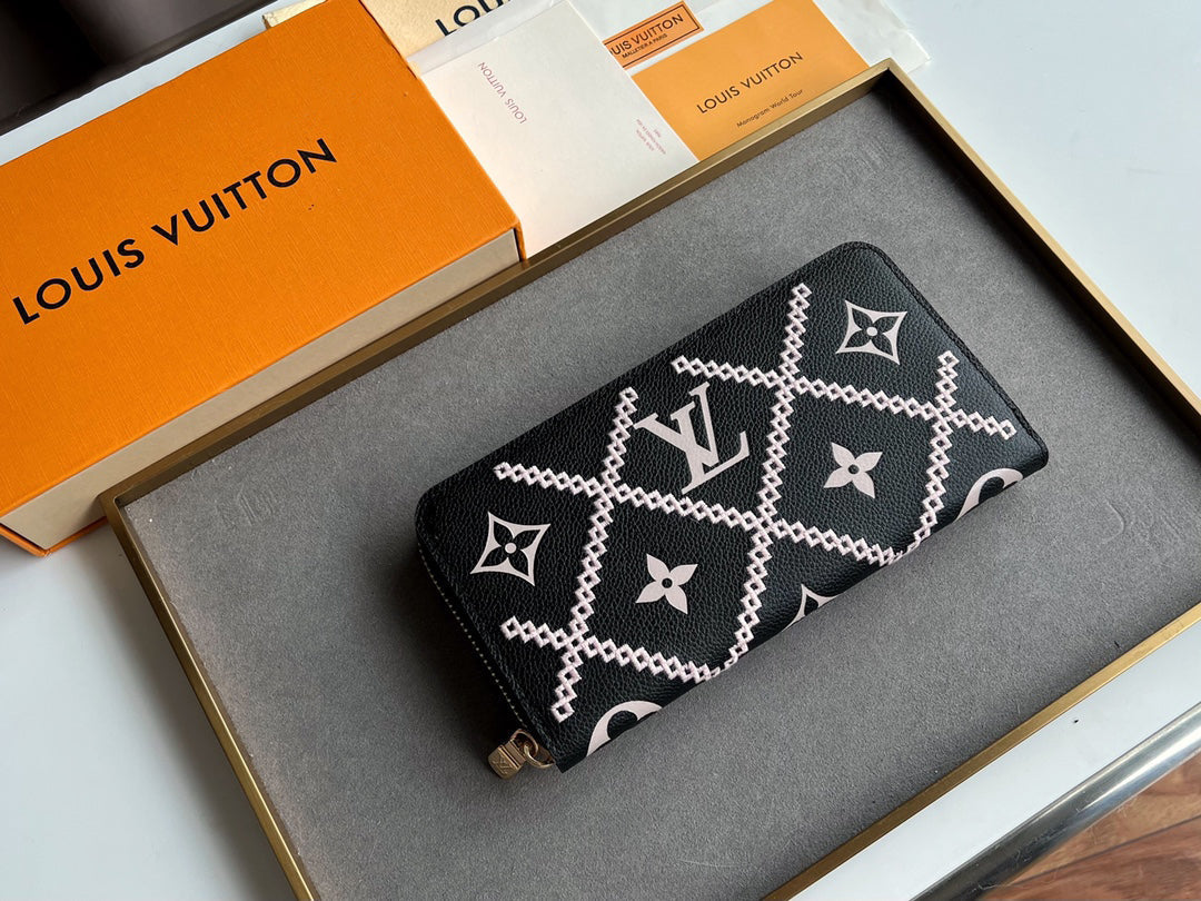 【ルイヴィトン】開閉式で機能性に優れた ジッピー・ウォレット
