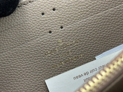 【ルイ・ヴィトン】上品なバイカラーがお洒落♪ 長財布 優れたデザインM82338